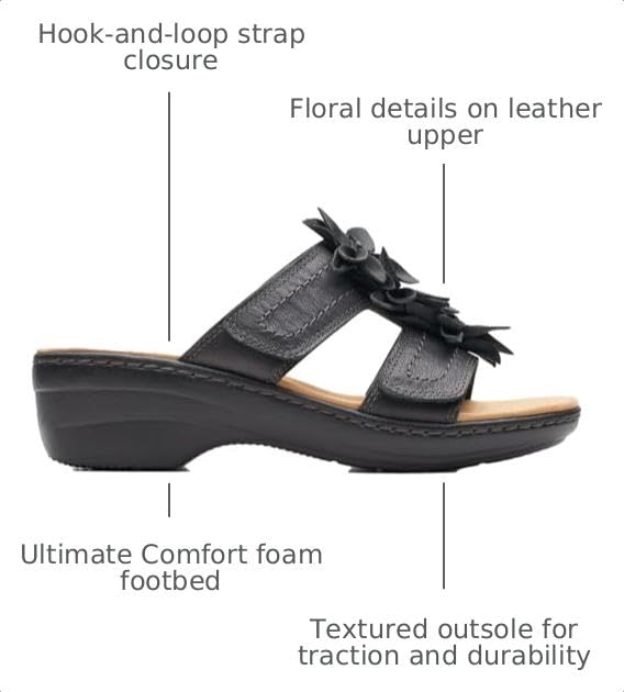 Image of Clarks womens Merliah RaelynSlide Sandal | Casual Sandals