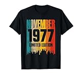 Photo Gallery novembre 1977 44 anni compleanno edizione limitata retro maglietta Photo Gallery novembre 1977 44 anni compleanno edizione limitata retro maglietta