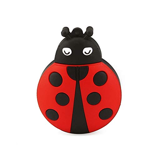 Chuyi Novelty Ladybug Shape Design 64Gb Usb 2.0 Flash Drive Cute Memory Stick Thumb Drive Data Storage Pendrive Cartoon Jump Drive U Disk Gift #TOP25