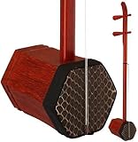 DACYS Jing Erhu Erhu aus hochwertigem Palisanderholz und hochwertiger natürlicher Membran, kostenloses komplettes Zubehörset (Size : XiPi)