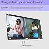HP Series 5 527sa Monitor w/Speakers 94F48AA#ABA Bundle with Docztorm Dock, 27 Full HD IPS (1920x1080) Display, 2X HDMI, Flicker-Free, Ideal for Home & Business, White/Silver (2025 Latest Model)