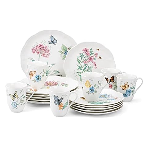 Lenox Butterfly Meadow 18-Piece Dinnerware Set Cover