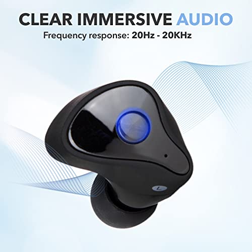 BLX Buds Bluetooth Kopfhörer In Ear - Kopfhörer Bluetooth mit Mikrofon | In Ear Kopfhörer mit Ladecase | 5.1 Bluetooth… - Image 8