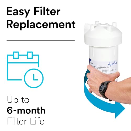 3M Aqua-Pure Under Sink Replacement Water Filter Cartridge AP217, for use in AP200 System (2-pack) - Thumbnail 4