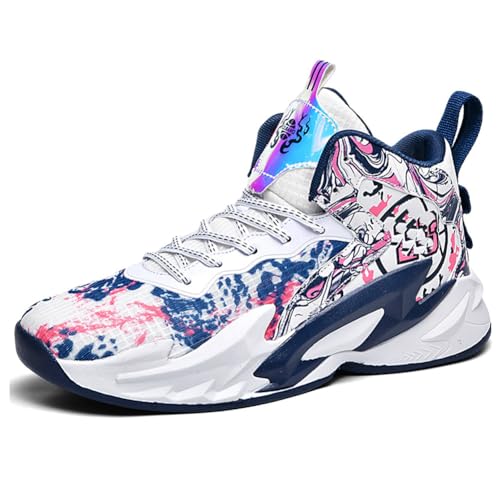 Chaussures de basket-ball montantes Bolognifi pour hommes en salle et extérieur