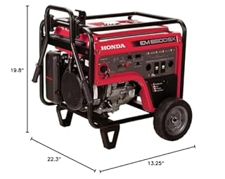 Honda EM6500S Generator w/ Electric Start