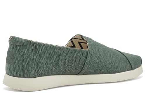 Image of TOMS Women's Alpargata Plus Slip On Espadrille, Textile Upper, Relaxed Fit, CloudBound Insole, Stretchy Easy On and Off