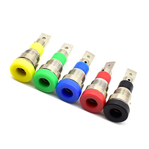 Adaptador hembra banana 4mm 10 piezas miniatura 2