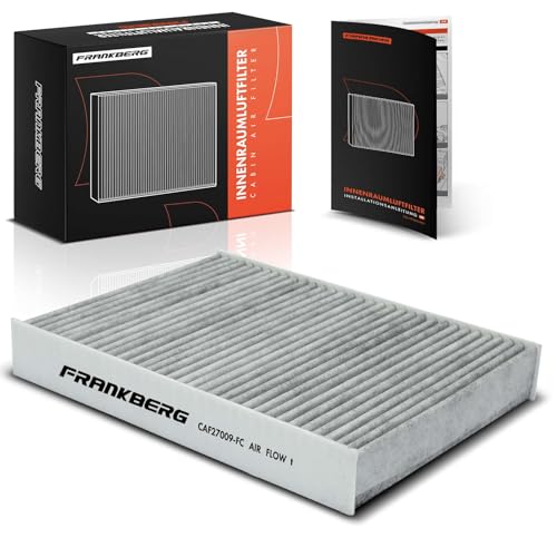 Frankberg Cabin Air Filter with Activated carbon filter Compatible with Vivaro B Box X82 Trafic III Box FG Scénic III JZ0/1 NV300 Box X82 Talento Replace# 6000620028