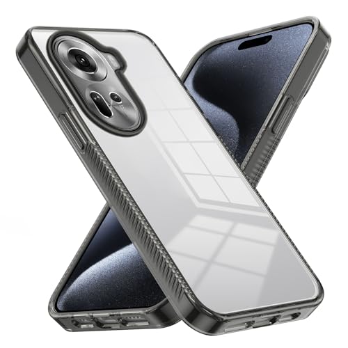 Ή@ for Oppo Reno11 5G CPH2599 2 in 1 [TPU+PC] P[XJo[ Black