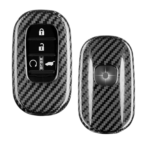 Funda de fibra de carbono para llave Honda Civic Type R 2025 de alta gama