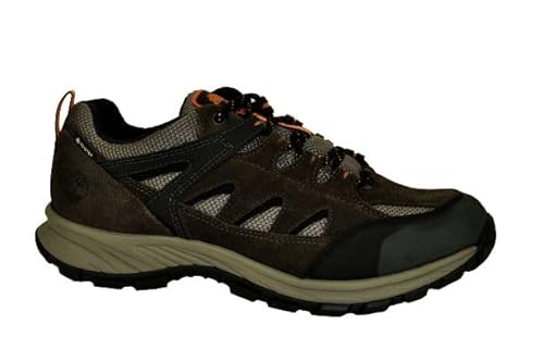 Timberland Herren Sadler Pass Waterproof Low Goretex Oxford Schuhe, Braun (Dark Brown Suede), 44.5 EU