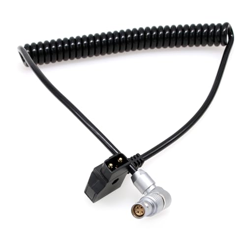 Cable de alimentación para RED Komodo-X D-tap a 6 pines con ángulo recto para Ronin 4D 5