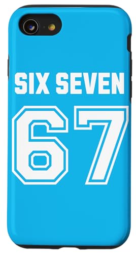67 Six Seven Sport Design on Back. 6 7 Meme Men Women Kids X}zP[X iPhone SE (2020) / 7 / 8 p