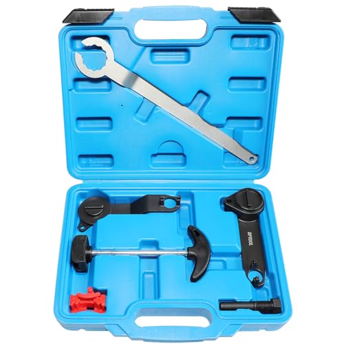 Jeu d'outils de Calage d'arbre à cames et de Vilebrequin de pour VAG EA211 1.0L 1.2L 1.4L 1.6L FSI TSI TFSI Compatible avec VW Audi A3/Golf VII/Jetta/Skoda Octavia/Seat Leon Kit Outils Calage Moteur