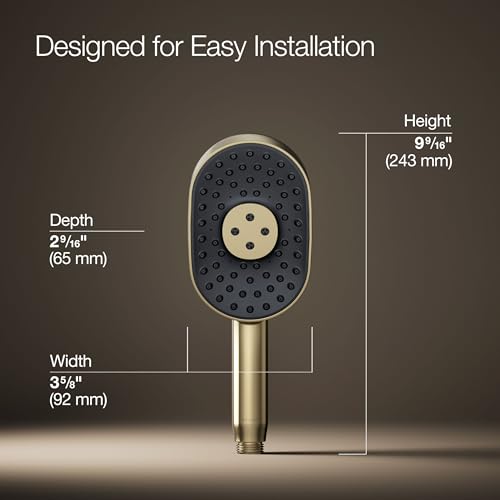 Kohler Statement Oblong regadera de mano multifunción miniatura 3