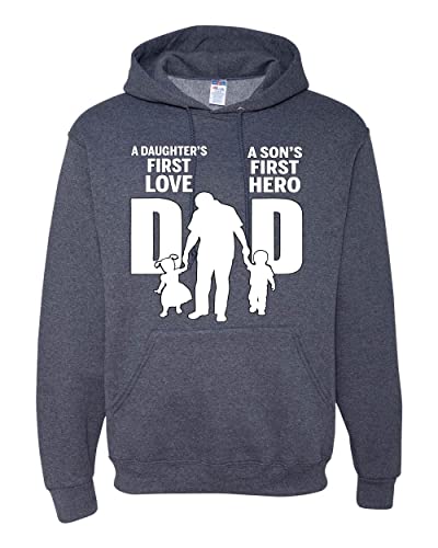 Wild Bobby Dad Daughters First Love Sons First Hero Father's Day Unisex Graphic Hoodie Sweatshirt
