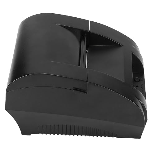 5890K 90 Mm/s Thermoetikettendrucker, 58 Mm Mobiler Thermodrucker, Tragbarer POS Belegdrucker, Persönlicher Rechnungsdrucker, Kompatibel mit, OS, System (EU-Stecker)