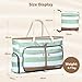 Imagen de Lekespring Bolsa de Playa Grande XXL con Cremallera para Mujer