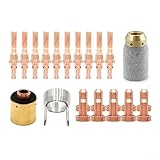 Contenuto della confezione: questa confezione include 10 ugelli per torcia al plasma, 10 elettrodi per torcia al plasma, 1 tappo per torcia al plasma, 1 supporto per torcia al plasma e 1 cartuccia d'inchiostro per torcia al plasma. Con questo assortimento completo, puoi affrontare un'ampia varietà di progetti con sicurezza e facilità.
