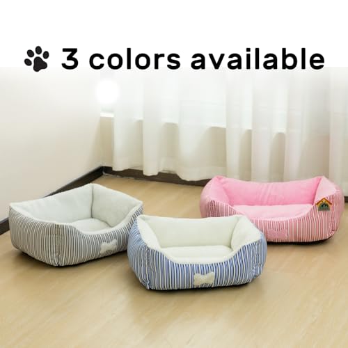 Hollypet Dog Bed, Self-Warming Pet Bed For Small Medium Dog Cat Plush Rectangle Nest Puppy Sleeping Bag Cushion thumb #5