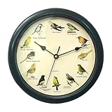 Orologio da parete vintage grande, orologio da parete a cucù vintage, orologi da parete dinamici silenziosi | Decorazione da parete a tema all'aperto per soggiorno, camera da o studio