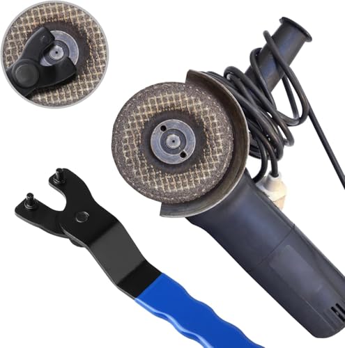 Image of Golden Pearl Pin Spanner,Spanner Wrench for Grinder,Adjustable Pin Wrench for Angle Grinder Machine(Blue)