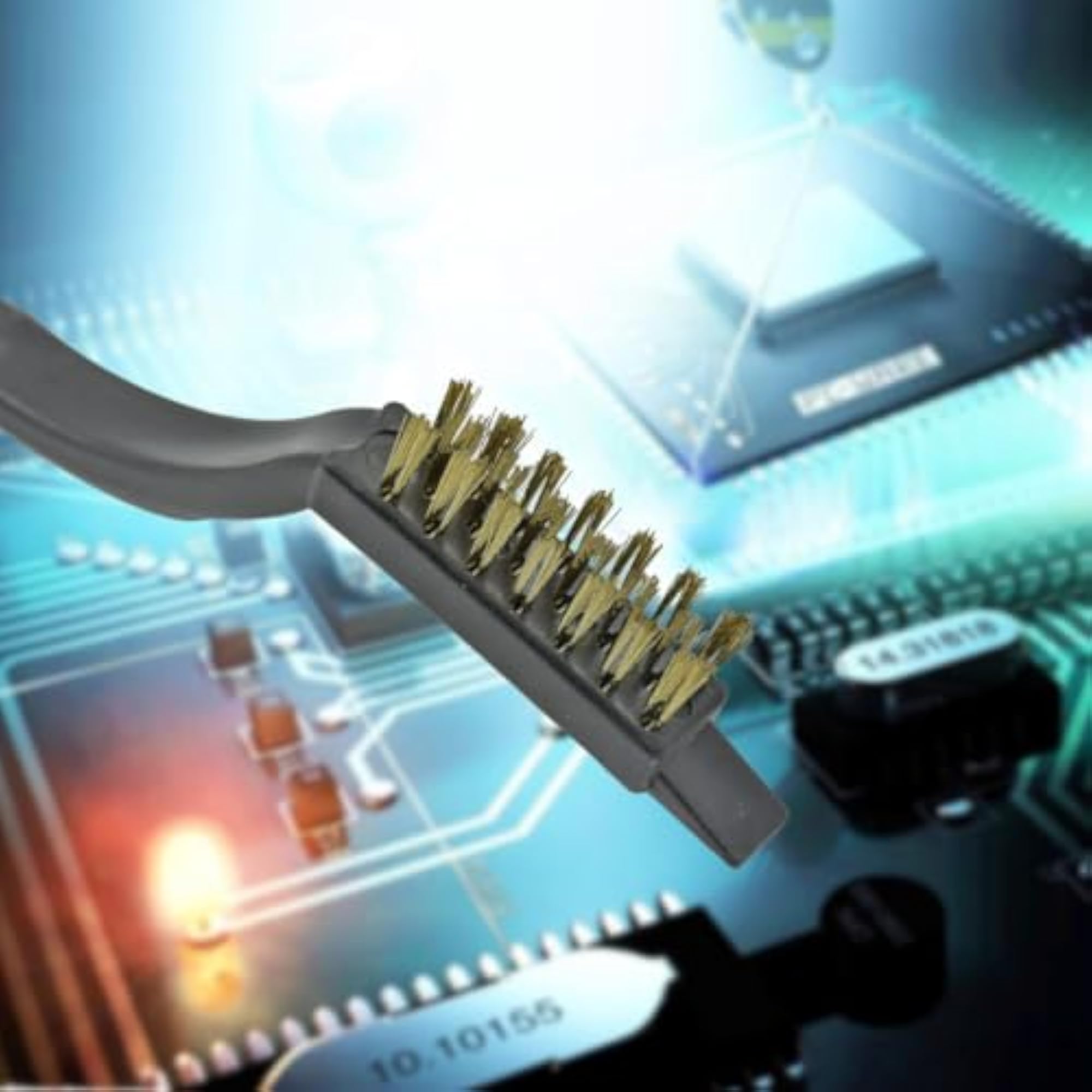 3pcs Mini Wire Brush Set for Cleaning