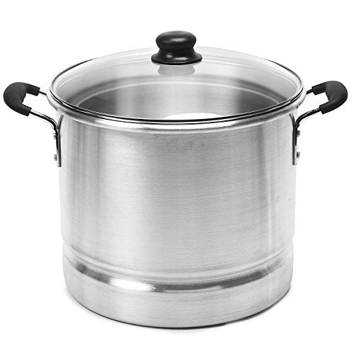 Imusa Usa 32Qt Steamer With Glass Lid And Soft Touch Handles #TOP21