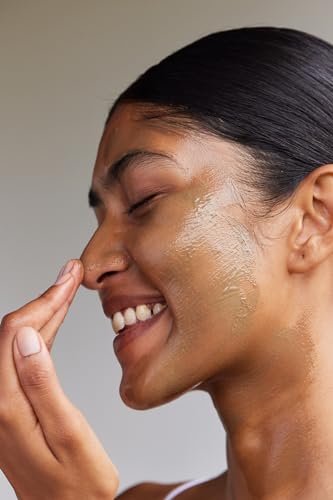 Image of Dearist Brightening Clay Face Mask with Amla (Vitamin C), Cica & Liquorice, De-Tan, Deep Cleanse, Even Skin Tone, Kaolin Clay Mask for Oily, Sensitive & All Skin Types, Clinically Tested, 100g