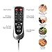 Naipo Neck & Back Massager Shiatsu Massage Chair for Seat Cushion Pad Full Body–3D Deep Kneading Vibration Heat Relieve Muscle Pain for Home Office Use