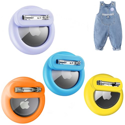 Dingfeiyu Case Hidden for Airtag Holder Protective Cover for Apple AirTag Wearable GPS Tracker Cases for Child Elderly
