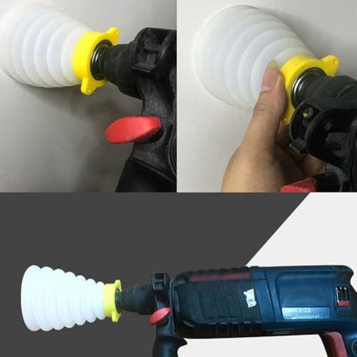Cubierta antipolvo para taladro eléctrico accesorio de martillo duradero 6