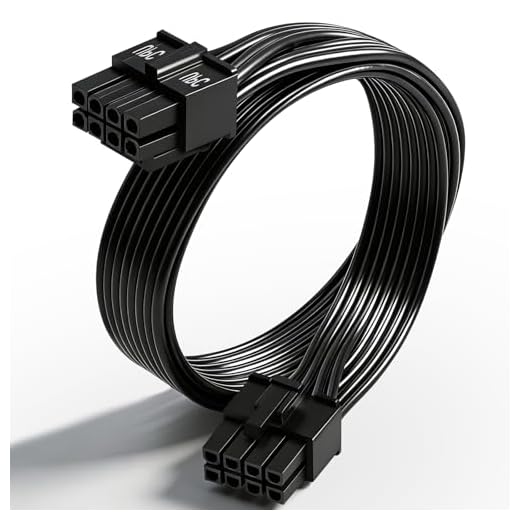 COMeap CPU 8 Pines Macho a CPU 8 Pines (4 + 4 Desmontables) Macho EPS-12V Cable Adaptador de alimentación de Placa Base para Fuente de alimentación Modular Corsair de 25 Pulgadas (63 cm)
