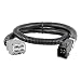CURT 51446 Quick Plug Electric Trailer Brake Controller Wiring Harness for Select Dodge Durango, Jeep Grand Cherokee