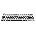 Produktbild kwmobile Silikon Tastaturschutz AZERTY (Frankreich, Belgien) kompatibel mit Apple MacBook Pro 16" (ab 2019 - A2141) A2141 - in Schwarz