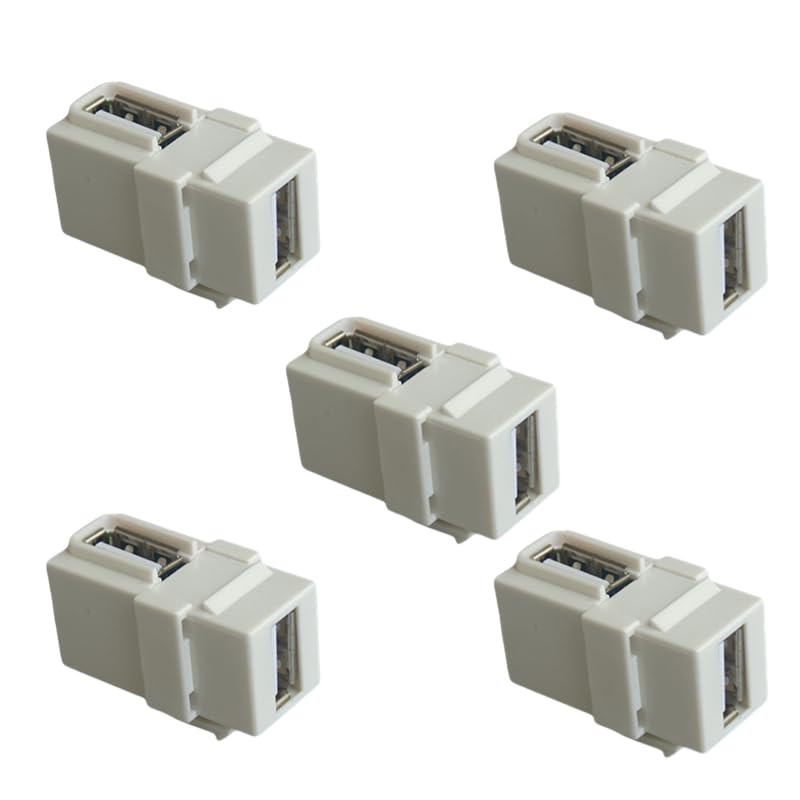 Connecteur USB de haute qualité pour intégration murale discrète et durable