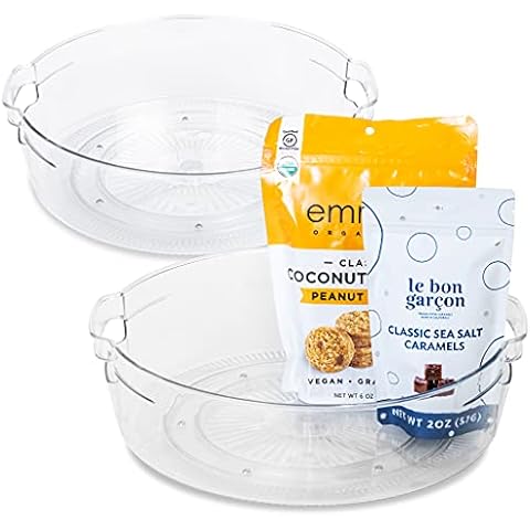 Smart Design Turntable Lazy Susan Organizer - Set of 2 Cover