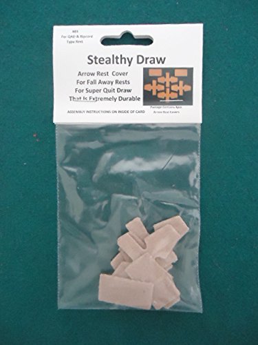 Stealthy Draw Arrow Rest Cover For Qad And Ripcord. Four Rest Covers Included. Made In The Usa!!! #TOP3