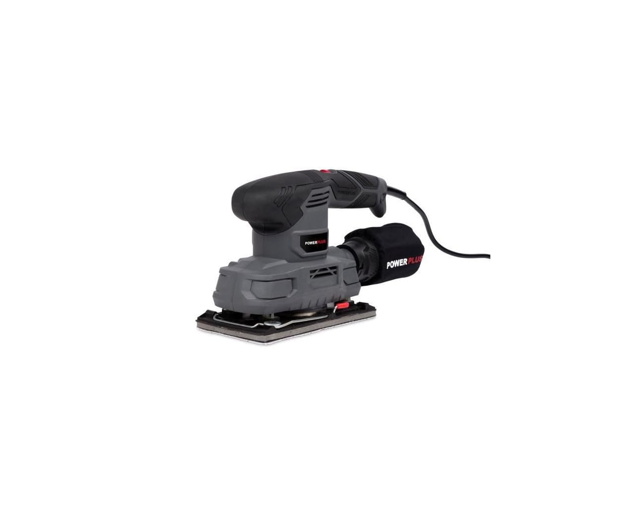 Powerplus POWE40010 levigatrice elettrica Levigatrice orbitale Nero, Grigio 180 W