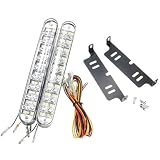 MASUNN 2ST Car Tagfahrlicht DRL Tageslichtlampe mit Turn Leuchten