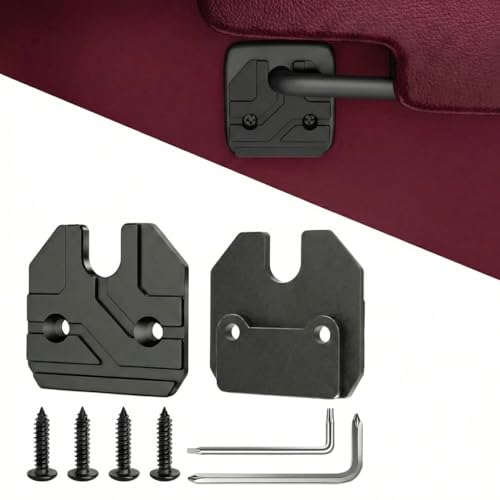 2 Pcs Sun Visor Repair Kit,Sunshade Clips for Cars for Dodge RAM 1500 Trucks Accessories 2019 2020 2021 2022 2023,Sun Visor Clip Fix Replacement Car Repair Kit Accessories (2)