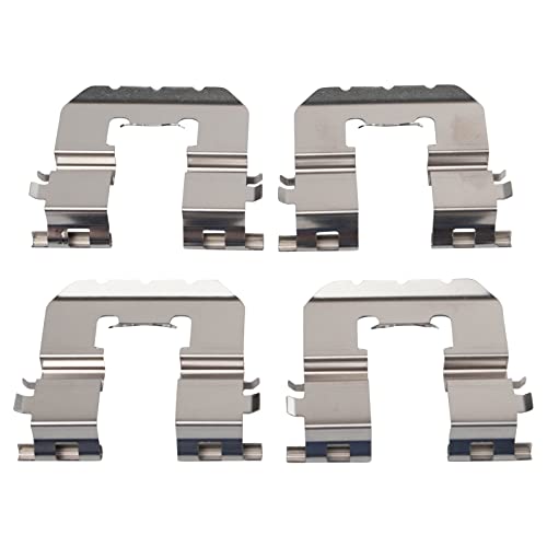 Image of TRQ Rear Brake Pad and Rotor Set Ceramic Rotors Calipers Hardware
