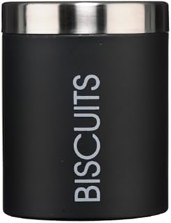 Premier Housewares Liberty Biscuit Canister - Black