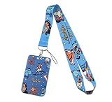 Classic Movie Jasmine Princess Cartoon Characters Lanyard with ID Holder Keychain