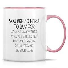 White Mug with Pink Handle and Inner