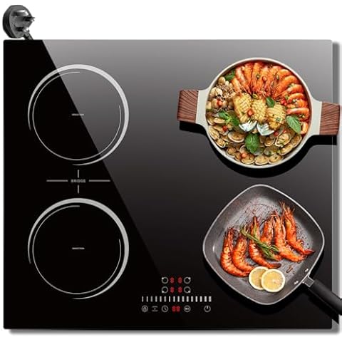 Nefaracy 60cm 4 Zone Induction Hob Cover