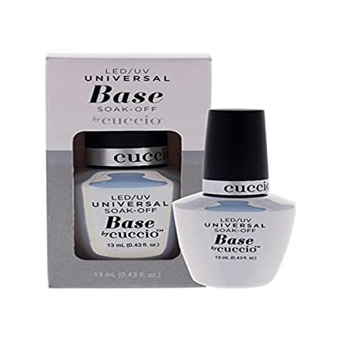 Cuccio LED/UV Universal Base Coat 13ml, Clear Cover