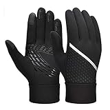 Diseño antideslizante: guantes motos accesorios con silicona antideslizante y resistente a los desgarros, aumenta el agarre de su manillar y Adecuado para una variedad de actividades al Deportes al Aire Libre como: MTB, Escalada, Senderismo,running,Esquiar