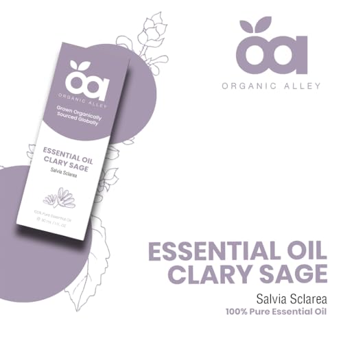 Aceite Esencial de Salvia Sclarea 100% Puro Organic Alley miniatura 5